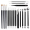 DIY Pill Stick Sculpture Tweezers Ceramic Tool Clay Tool Point Drill Pen