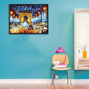 Painting By Numbers DIY Kit Triumphal Arch Canvas Oil Wall Art Picture Ornaments