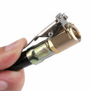 Motorcycle Bicycle Car Flexible Clip On Air Tyre Tire Chuck L0Z1 G Hose T3T6