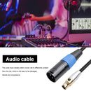 XLR Male to Mini XLR Female Audio Cable Adapter for Canon Camera Mixer Reco