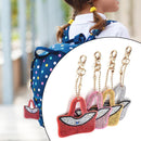 4pcs DIY Full Drill Special Shaped Diamond Painting Handbag Shape Key Rings