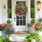 Wildflower Wreath Summer Spring Garland Flower Decor Ornaments Wedding Party: