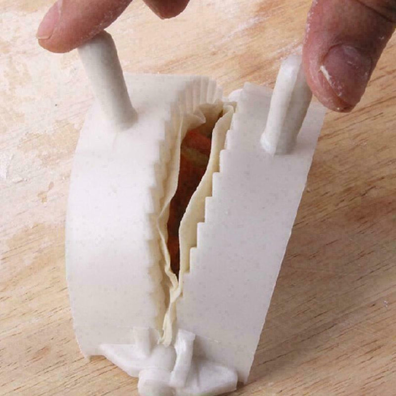 3 X Dumpling Mould Dough Press DIY Meat Pie Pastry Maker Z0Q H Tools I6U9
