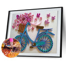 DIY 5D Paper Painting Bike Part Special Shape Diamond Mosaic Painting Kit