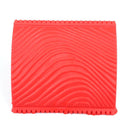 2pcs Rubber Red Wood Grain Graining Pattern Wall Paint DIY Painting Tool