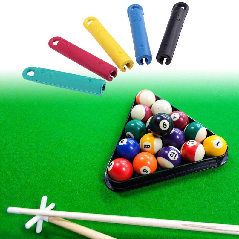 5pcs Rubber Billiards Snooker Pool Cue Hangers Billiards Stick Holders Newly