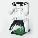 Acrylic Gamepad Stand for PS4/Xbox One/NS Series Controllers Holder (Green)