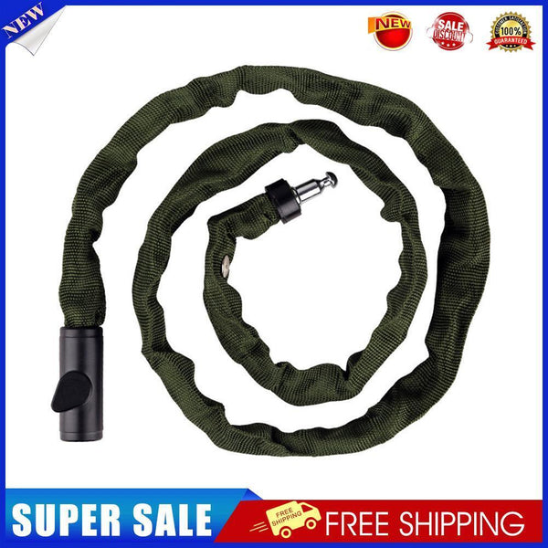Security Anti-theft Lock Electric Scooter Mountain Bike Chain Locks (Green)