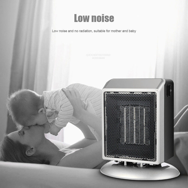 Personal Space Stove Radiator Electric Winter Hot Air Warmer Room Heating Fan