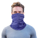 2pcs/set Solid Color Sports Neck Tube Face Cover Outdoor Cycling Anti-dust Sc