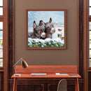 Diamond Painting 5D Full Round Drill Mosaic DIY Donkey Bird Kit Bedroom Decor