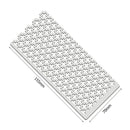 125 Diamond Painting Tools Square Drill Cross Stitch Point Drill Ruler (A)