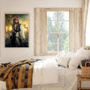 5D DIY Diamond Painting Kits Full Round Drill Captain Jack Mosaic Picture Wall