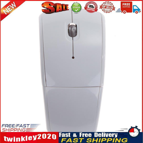 2.4GHz Wireless Arc Folding Mouse with USB Receiver for Laptop Tablet PC Newly