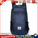 20L Large Waterproof Folding Climbing Backpack Travel Rucksack (Navy Blue) Newly