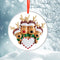 Reindeer Family Christmas Tree Ornament Assorted Christmas Fawn Pendants Gift