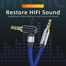 Essager 3.5mm Jack Audio Cable Male to Male Audio Aux Cables for Car Headphone