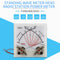 Standing Wave Ratio SWR Watt Meter Radio Station VU Power Meter Transmitter