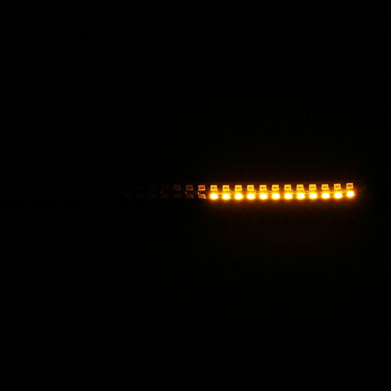 20cm Motorcycle Tail Light Brake Stop Flashing  Flowing Turn Signal DRL Lamp