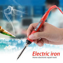 Digital Temperature Adjustable Electric Soldering Iron Tin Welding Pen (EU)