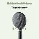 Handheld Shower Head 3 Modes Pressurized Sprayer Nozzle Bathroom Tools (A)