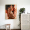 Oil Paint By Numbers Dancing Girl Frameless Picture Craft Living Room Decoration