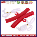2pcs Motorcycle Saver Changing Tyre Tire Wheel Rim Edge Protectors (Red)