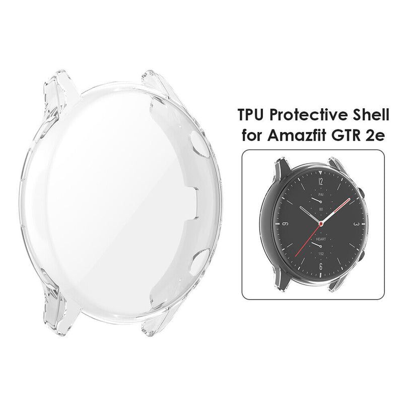Case for Amazfit GTR 2e/GTR 2 Watch TPU All-Around Screen Cover (White) Newly