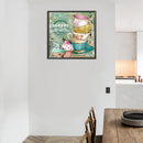 5D Diamond Painting Kit Coffee Cup Full Round Drill Rhinestone DIY Wall Craft