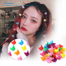 50pcs Cute Butterfly Hair Clip Hairpin Mini Bangs Clip for Kids (Random) Newly