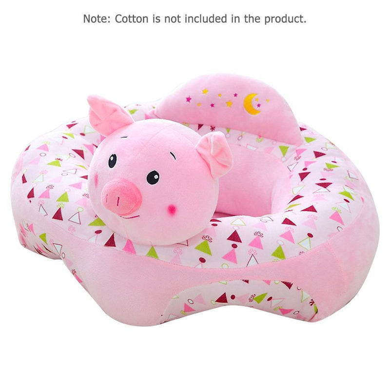 Floral Print Baby Sofa Cover Seat Support Learning To Sit Chair Case (F) Newly