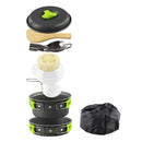 Picnic Self-Driving Supplies Portable Cookware Set Cooking Equipment Combo Kit