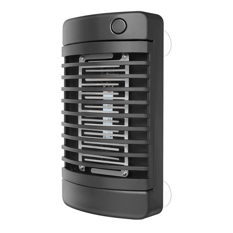 4LED Solar Mosquito Zapper Indoor Mute Electric Shock Mosquito Killer Lamp
