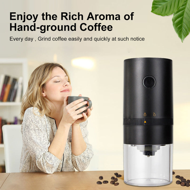 Coffee Grinder - Perfect for Herbs Spices Grains Coffee Beans Seeds & More
