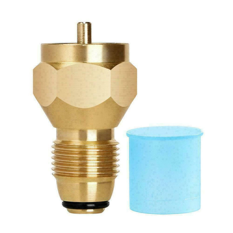 Propane Refill Adapter Lp Gas 1 Lb Cylinder Tank Coupler Y Heater Bottle S3W8