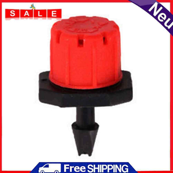 100pcs/Lot Head 1/4 '' Hose Garden Irrigation Micro Material Flow