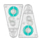 Double Sided Adhesive Glue Tape Dispenser Dots Stick Roller Office Supplies