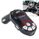 Car FM Transmitter Wireless USB Car Charger SD TF MP3 Player (Red)-132213.0