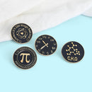 Student Gifts Lapel Pin Denim Jackets Lapel Pin Letter Brooch Badge Enamel Pin
