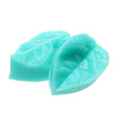 Silicone Mold Flower Leaf DIY Fondant Cake Mould Tools (Rose Leaves S)