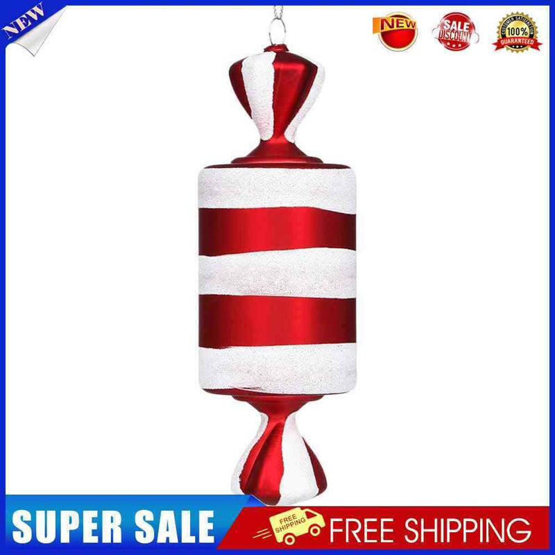 15cm Candy Pendant PVC Artificial Lollipops Christmas Tree Hanging Ornament (E)