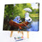 Oil Paint By Numbers Blue Cat Coloring Picture Art Drawing
