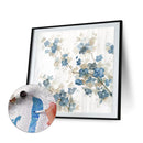 Ink Flower Oil Paint By Numbers Kit DIY Acrylic Painting for Adults Frameless