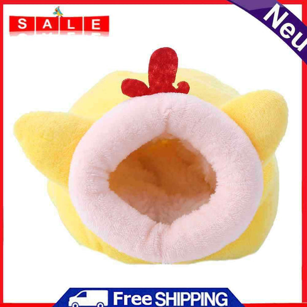 Pet Sleeping House Warm Puppy Kitten Bed Soft Nest Kennel Small Animals Cozy Mat