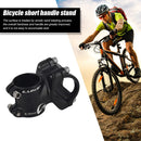 Aluminum Alloy MTB Stem Short Stem for Mountain Bike (Black 25.4mm 35mm) Newly