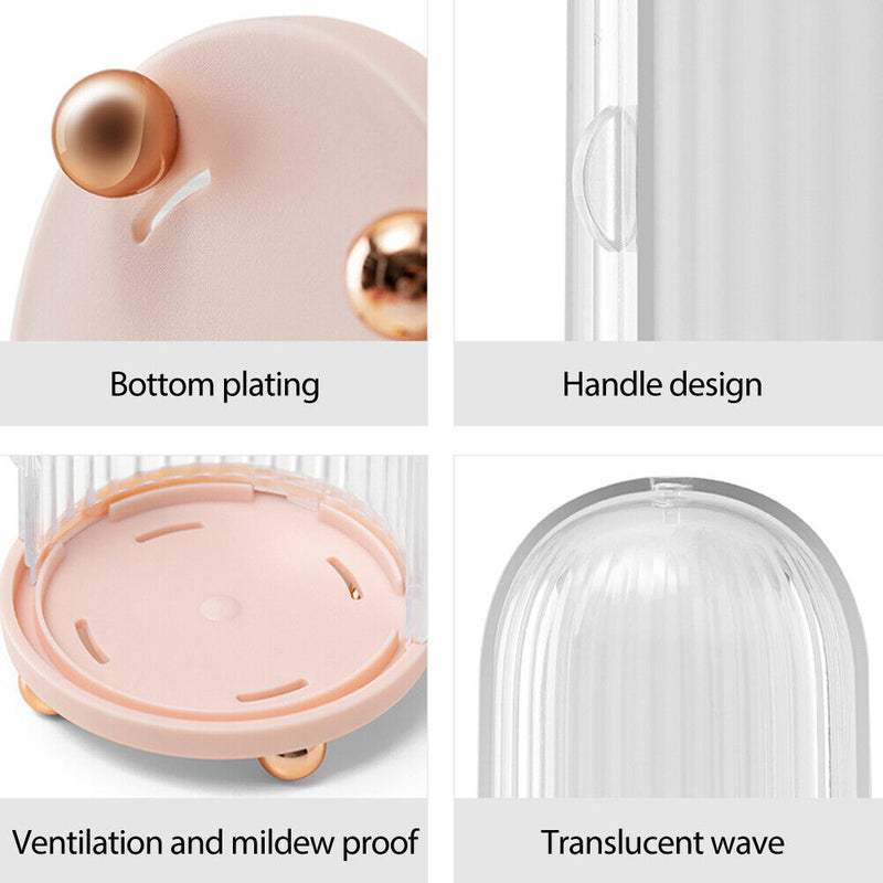 Cosmetic Puff Egg Shelf Makeup Rack Storage Blender Sponge Drying Stand Holder