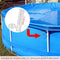 12 Packs Replacement Plastic Pool Joint Pins w/ Rubber Seal for Intex Pool Pa