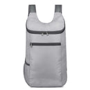 20L Lightweight Backpack Outdoor Folding Camping Sports Daypack (Grey) Newly