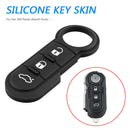 Replacement Rubber Pad for Fiat 500 Panda Abarth Punto 3 Button Key Fob Repair