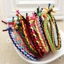 Colorful Wave Random Color Hairband Elastic Rubber Ponytail Holder Hair Rope